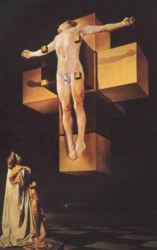 crucifixion ('corpus hypercubus') 1954.jpg